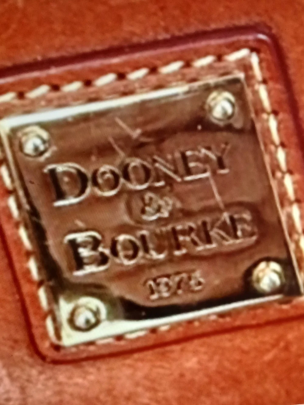 Dooney & Bourke structured satchel